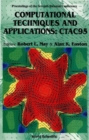 Computational Techniques And Applications: Ctac 95 - Proceedings Of The Seventh Biennial Conference - eBook