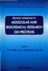 Recent Advances In Molecular And Biochemical Research On Proteins - Proceedings Of The Iubmb Symposium On Protein Structure And Function - eBook