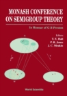 Semigroup Theory - Proceedings Of The Monash Conference On Semigroup Theory In Honor Of G B Preston - eBook