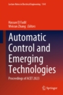 Automatic Control and Emerging Technologies : Proceedings of ACET 2023 - eBook