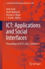 ICT: Applications and Social Interfaces : Proceedings of ICTCS 2023, Volume 1 - eBook