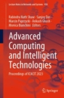Advanced Computing and Intelligent Technologies : Proceedings of ICACIT 2023 - eBook
