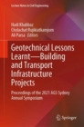 Geotechnical Lessons Learnt-Building and Transport Infrastructure Projects : Proceedings of the 2021 AGS Sydney Annual Symposium - eBook