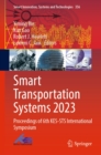 Smart Transportation Systems 2023 : Proceedings of 6th KES-STS International Symposium - eBook