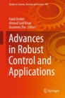 Advances in Robust Control and Applications - eBook