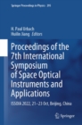 Proceedings of the 7th International Symposium of Space Optical Instruments and Applications : ISSOIA 2022, 21-23 Oct, Beijing, China - eBook