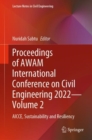 Proceedings of AWAM International Conference on Civil Engineering 2022-Volume 2 : AICCE, Sustainability and Resiliency - eBook