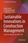 Sustainable Innovations in Construction Management : Select Proceedings of ICC-IDEA 2023 - eBook