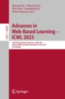 Advances in Web-Based Learning - ICWL 2023 : 22nd International Conference, ICWL 2023, Sydney, NSW, Australia, November 26-28, 2023, Proceedings - eBook