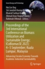 Proceedings of the 3rd International Conference on Biomass Utilization and Sustainable Energy; ICoBiomasSE 2023; 4-5 September; Kuala Lumpur, Malaysia : Advancing Circular Economy Towards Academic-Ind - eBook