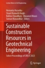 Sustainable Construction Resources in Geotechnical Engineering : Select Proceedings of CREST 2023 - eBook