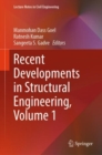 Recent Developments in Structural Engineering, Volume 1 - eBook