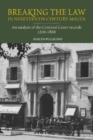 Breaking the Law in 19th-century Malta : An analysis of the Criminal Court records, 1828-1888 - Book