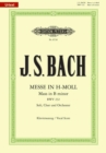 MASS IN B MINOR BWV 232 VOCAL SCORE - Book
