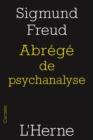 Abrege de psychanalyse - eBook