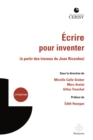 Ecrire pour inventer (a partir des travaux de Jean Ricardou) - eBook