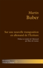 Sur une nouvelle transposition en allemand de l'Ecriture - eBook