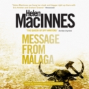 Message from Malaga - eAudiobook