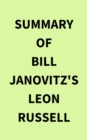 Summary of Bill Janovitz's Leon Russell - eBook