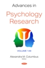Advances in Psychology Research. Volume 149 - eBook