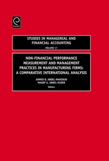 Non-Financial Performance Measurement and Management Practices in Manufacturing Firms : A Comparative International Analysis