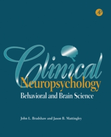 Clinical Neuropsychology Behavioral And Brain Science