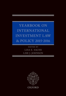 Yearbook on International Investment Law & Policy 2015-2016