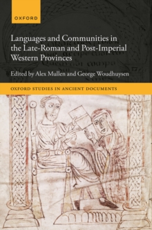 Languages and Communities in the Late-Roman and Post-Imperial Western Provinces