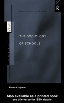 The Sociology of Schools