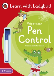 Pen Control: A Learn with Ladybird Wipe-Clean Activity Book 3-5 years : Ideal for home learning (EYFS)