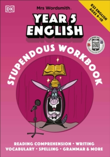 Mrs Wordsmith Year 5 English Stupendous Workbook, Ages 9–10 (Key Stage 2) : with 3 months free access to Word Tag, Mrs Wordsmith's fun-packed, vocabulary-boosting app!