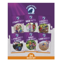 Phonic Books Moon Dogs Extras Set 2 : Decodable Phonic Books for Older Readers (CVC Level, Alternative Consonants and Consonant Diagraphs)