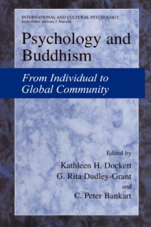 Psychology and Buddhism : From Individual to Global Community