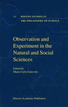 Observation and Experiment in the Natural and Social Sciences