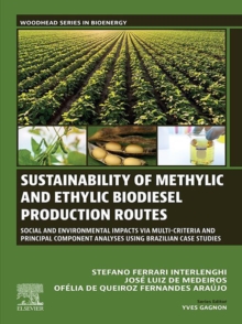 Sustainability of Methylic and Ethylic Biodiesel Production Routes : Social and Environmental Impacts via Multi-criteria and Principal Component Analyses using Brazilian Case Studies