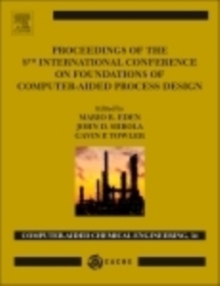 Proceedings of the 8th International Conference on Foundations of Computer-Aided Process Design : Volume 34