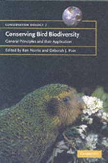 Conserving Bird Biodiversity : General Principles and their Application