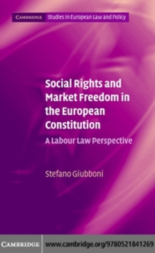 Social Rights and Market Freedom in the European Constitution : A Labour Law Perspective