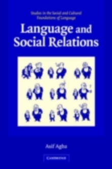 Language and Social Relations