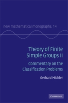 Theory of Finite Simple Groups II : Commentary on the Classification Problems