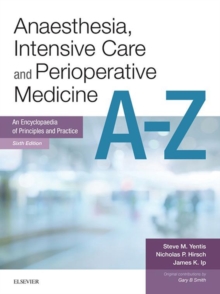 Anaesthesia and Intensive Care A-Z E-Book : Anaesthesia and Intensive Care A-Z E-Book