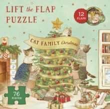 Cat Family Christmas Lift-the-Flap Puzzle : Count down to Christmas: 12 flaps: 76 pieces Volume 2