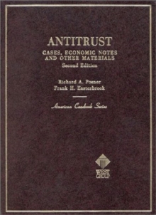 Antitrust Cases Economic Notes And Other Materials 2d Richard A Posner 9780829921151