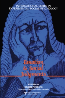Emotion and Social Judgements