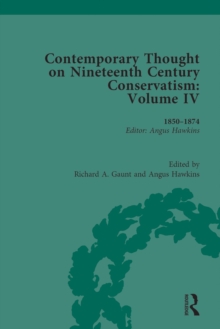 Contemporary Thought on Nineteenth Century Conservatism : 1850-1874