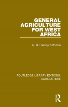 General Agriculture for West Africa