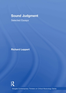 Sound Judgment : Selected Essays
