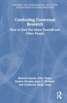 Conducting Contextual Research : How to Find Out About Yourself and Other People