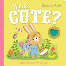 Who's Cute? : A felt flaps book with a mirror