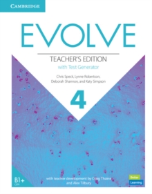 Evolve Level 4 Teacher's Edition with Test Generator